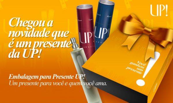 Caixa para presente UP!